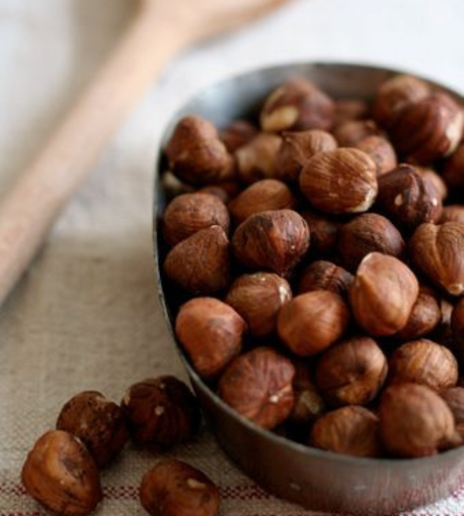 Raw hazelnuts 500gr